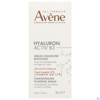 Avene hyaluron activ b3 serum concen. repulp. 30ml