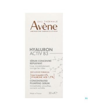 Avene hyaluron activ b3 serum concen. repulp. 30ml