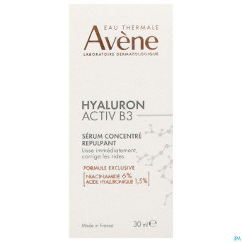 Avene hyaluron activ b3 serum concen. repulp. 30ml