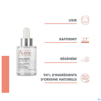 Avene hyaluron activ b3 serum concen. repulp. 30ml
