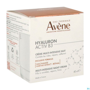 Avene hyaluron activ b3 cr regen. a/ride nuit 40ml