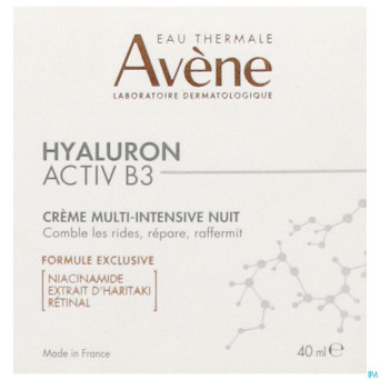 Avene hyaluron activ b3 cr regen. a/ride nuit 40ml