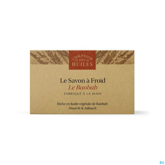 Comptoir huiles le baobab savon froid    100g