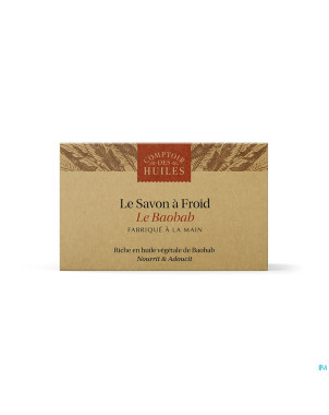 Comptoir huiles le baobab savon froid    100g