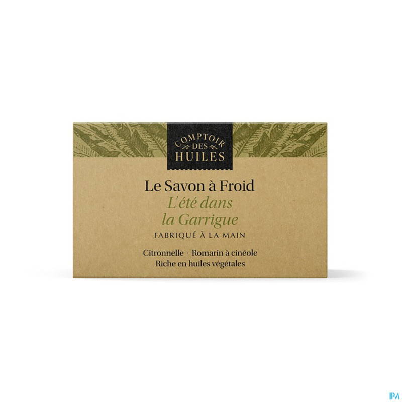 Comptoir huiles savon ete dans la garrigue   100g