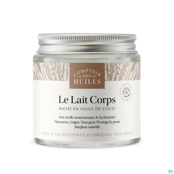 Comptoir huiles lait corps huile coco    100ml