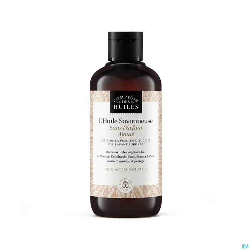 Comptoir huiles huile savonneuse n/parf    250ml