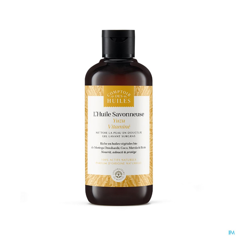 Comptoir huiles huile savon.yuzu vitamine    250ml