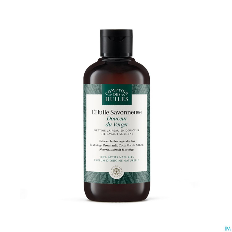 Comptoir huiles huile savon.douceur verger   250ml