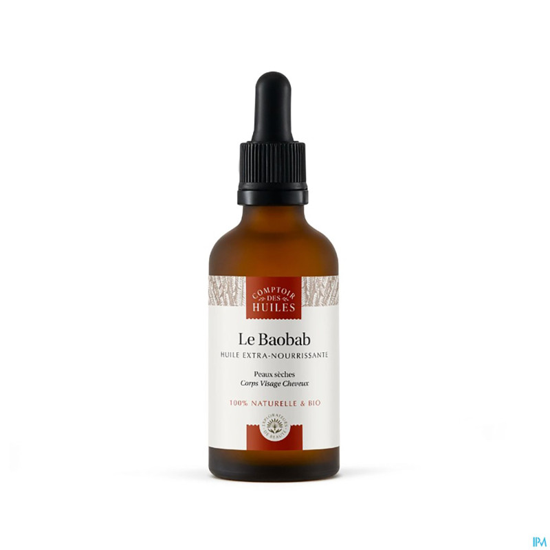 Comptoir huiles huile baobab    50ml