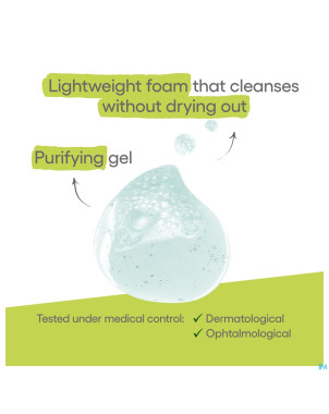 Aderma biology ac gel moussant nettoyant  200ml