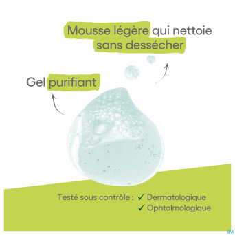 Aderma biology ac gel moussant nettoyant  200ml