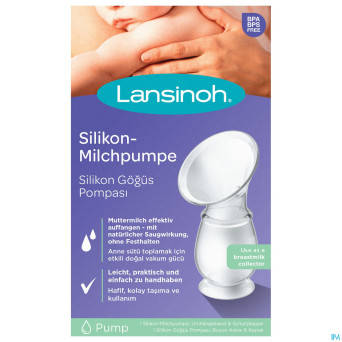 Lansinoh receuil lait silicone