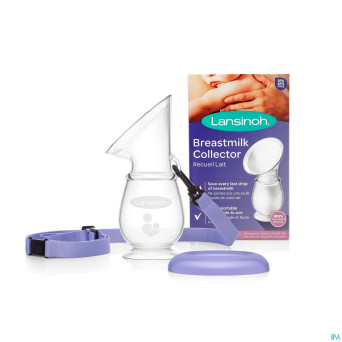 Lansinoh receuil lait silicone