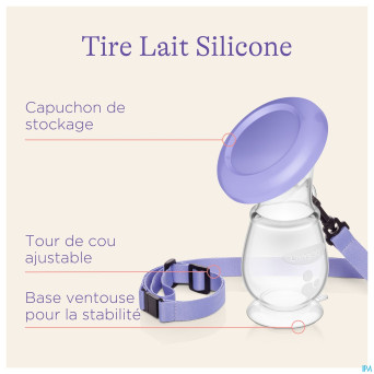 Lansinoh receuil lait silicone