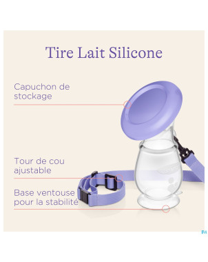 Lansinoh receuil lait silicone