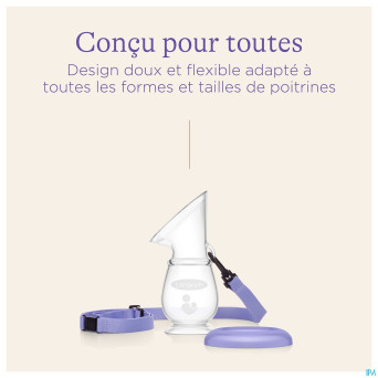 Lansinoh receuil lait silicone