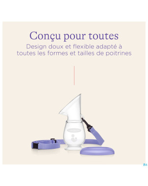 Lansinoh receuil lait silicone