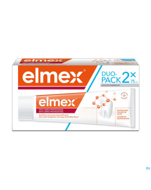 Elmex a/caries professional dentifrice   2x75ml