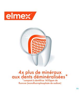 Elmex a/caries professional dentifrice   2x75ml