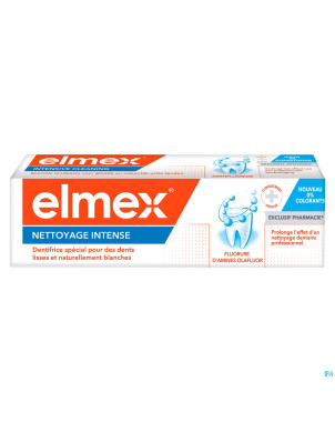 Elmex nettoyage intense dentifrice    50ml