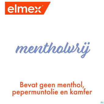 Elmex a/caries s/menthol dentifrice tube 75ml
