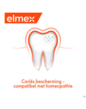 Elmex a/caries s/menthol dentifrice tube 75ml