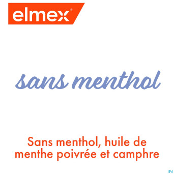 Elmex a/caries s/menthol dentifrice tube 75ml
