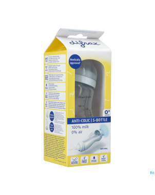 Difrax biberon-s natural  ice    170ml