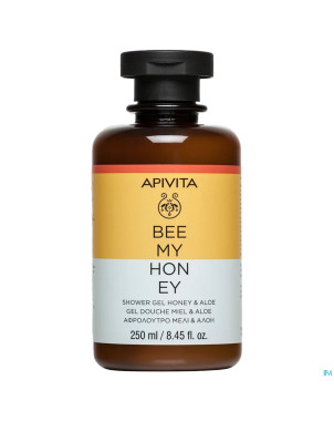 Apivita bee my honey shower honey & aloe 250ml