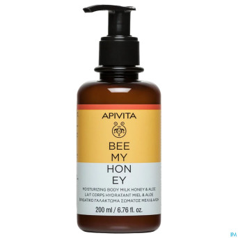 Apivita bee my honey body milk honey & aloe 200ml
