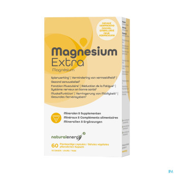 Natural energy magnesium extra  v-caps 60