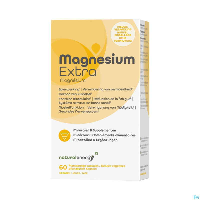 Natural energy magnesium extra  v-caps 60