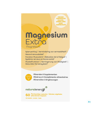 Natural energy magnesium extra  v-caps 60
