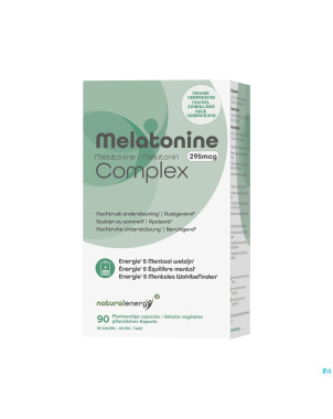 Melatonine complex 295mcg v-caps 90 natural energy