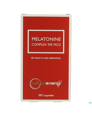 Melatonine complex 295mcg v-caps 90 natural energy