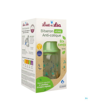 Luc&lea biberon verre    150ml