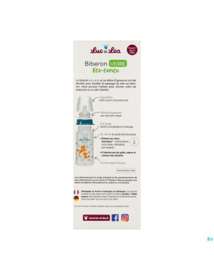 Luc&lea biberon verre    270ml