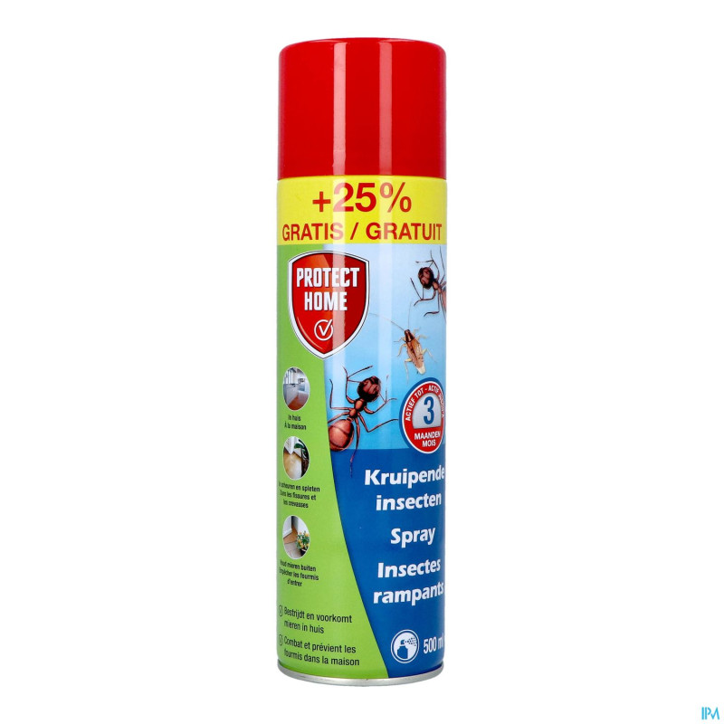 Protect home spray insectes rampants 400ml+100ml