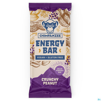 Chimpanzee energy bar crunchy peanut    1x55g