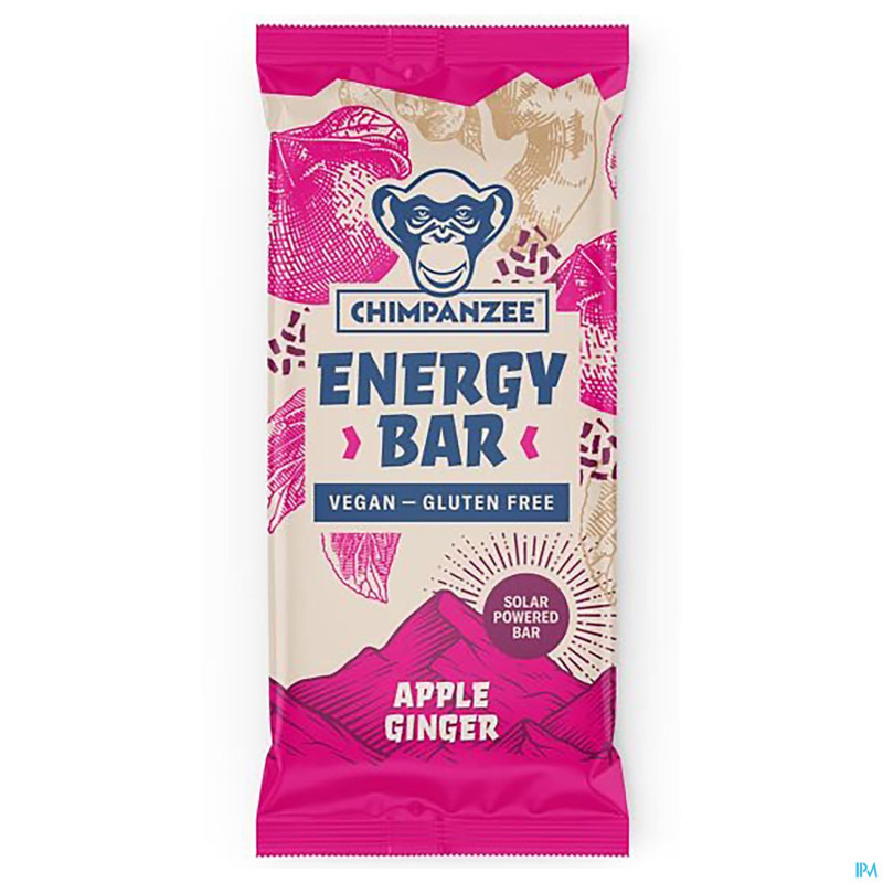 Chimpanzee energy bar apple-ginger    1x55g