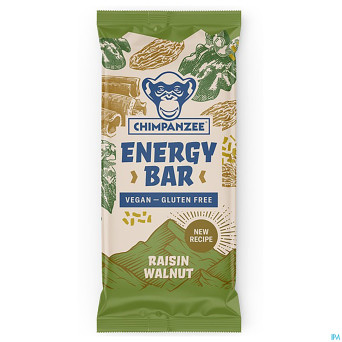 Chimpanzee energy bar raisin-walnut    1x55g