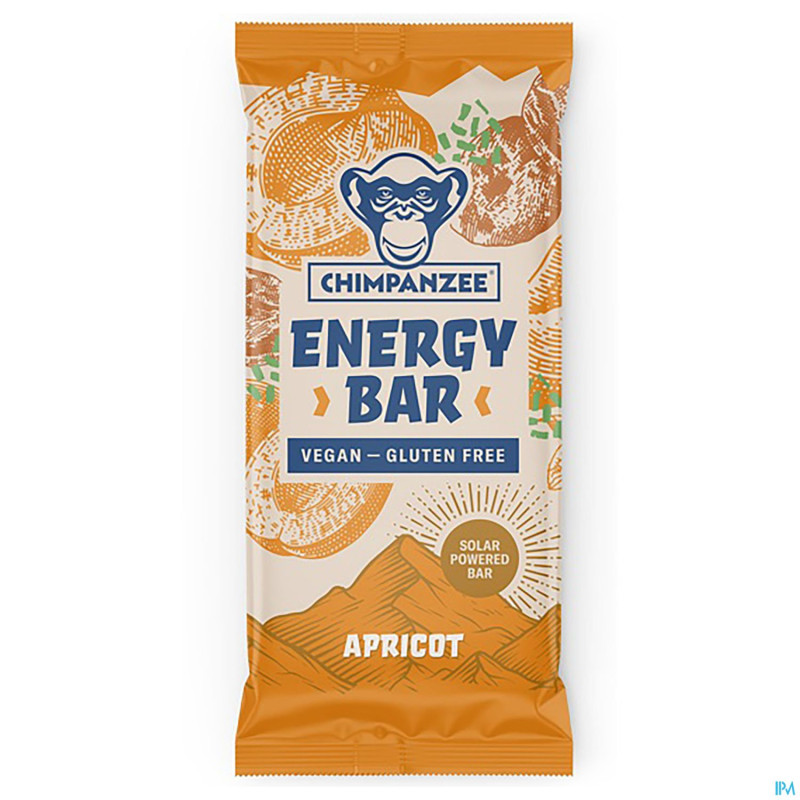 Chimpanzee energy bar apricot    1x55g