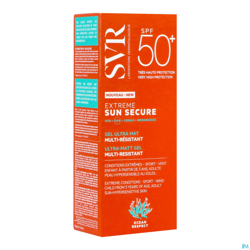Svr sun secure extreme spf50+ gel 50ml