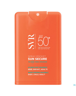 Svr sun secure spray pocket spf50+ 20ml