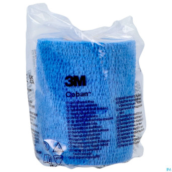 Coban 3m bande cont. elast bleu    7,5cmx4,5m  1