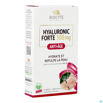 Biocyte hyaluronic forte 300mg caps  30 nf blister
