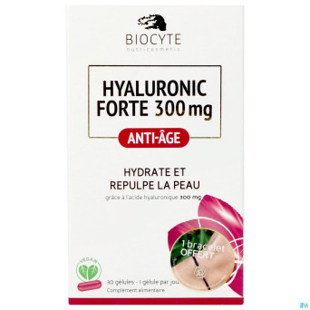 Biocyte hyaluronic forte 300mg caps  30 nf blister