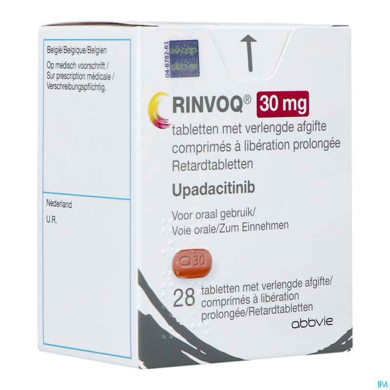 Rinvoq 30mg liberation prolongee comp  28