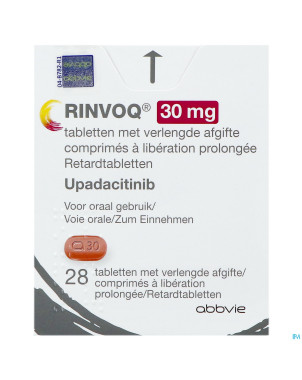 Rinvoq 30mg liberation prolongee comp  28
